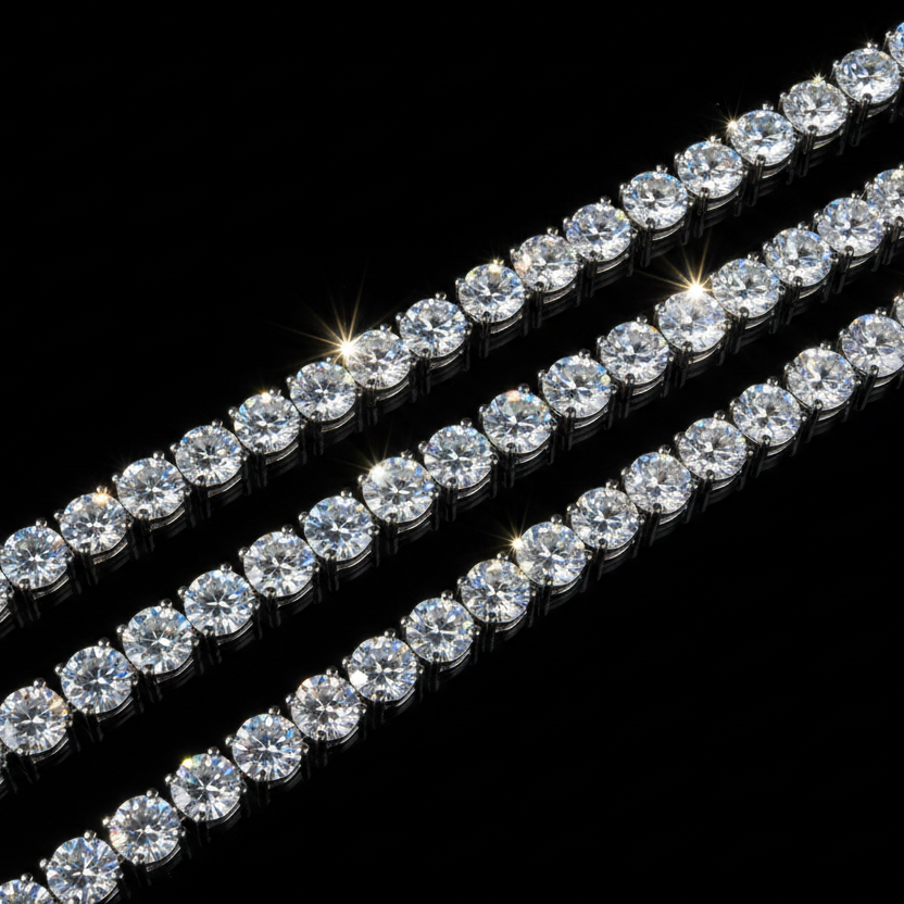 Moissanite Tennis Bracelet